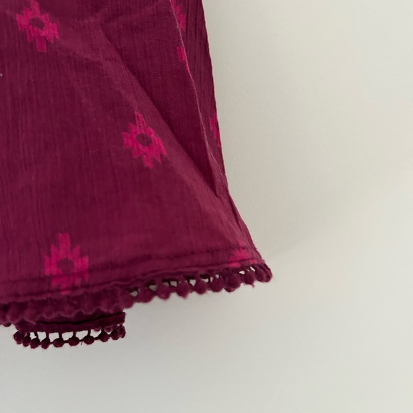 Old Navy Skirt Fuchsia Pink Pattern Size S - Picture 4 of 4